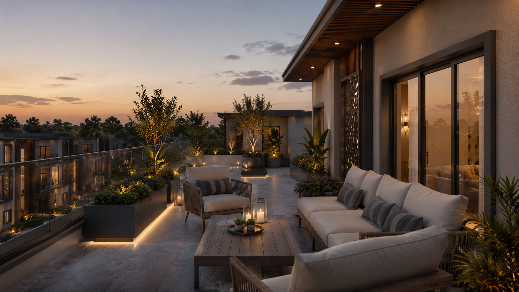 Rooftop Garden Terrace